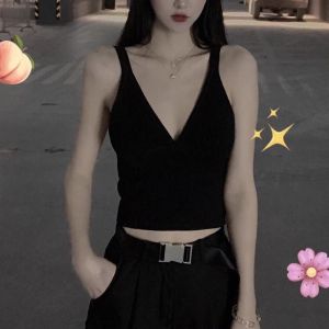 European Stylish Inner V-Neck Tank Top