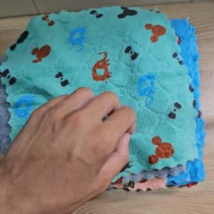 Khăn Lót Ổ Ngủ 2 Mặt Họa Tiết Cho Sóc Bay Úc Sóc Đất Động Vật Nhỏ Size 25x25cm