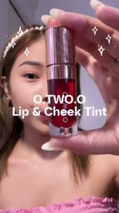 O.TWO.O Water Tint Lip Stain Tint Dual-Use Lip & Cheek Tint for a Radiant Long-Lasting Finish Anti-Smudge Formula Lip Clamping Tint Beauty Makeup