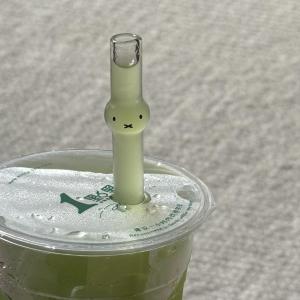 JI-TOP | Borosilicate Glass Straw for Boba Drinks