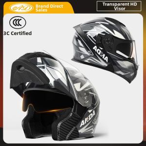 AD | 3C Certified Reveal Face Motorbike Helmet Lightweight All-Season Full-face