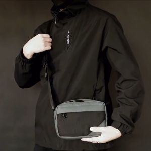 Ready Stock!! WE POWER Fashion Men Sling Bag (S) Size Chest Bag Shoulder Bag Crossbody Bag Waterproof Pu