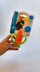 INFANTINO Good Bites Textured Carrot Teether™ (BPA-Free) |  | 0 months+