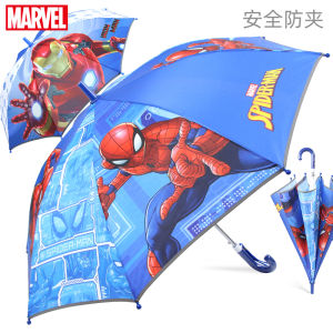 ร่มกันฝนสำหรับเด็ก ร่มแบบยาว วัสดุวิสโคส เครื่องประดับตัวการ์ตูน สีใส ปลอดภัย ร่มเด็ก ร่มเด็กผู้ชาย ร่มเด็กอนุบาล