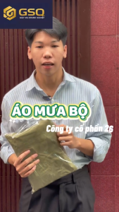 Áo Mưa Bộ Chính Hãng Màu Xanh Olive Cao Cấp – Chống Nước Tốt Dày Dặn Bền Bỉ