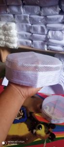 kopiah peci madinah hajir jaring putih