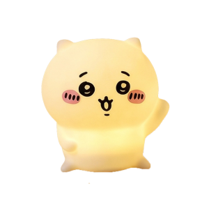 Bandai | Anime Giyikawa Kawaii Bedroom Desktop Decoration Hachiware Usagi Cartoon Vinyl Doll Night Light Luminous Toy Surprise Girl Gifts