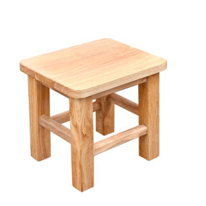 Simple Modern Solid Wood Square Stool for Restaurant Cafe Home Leisure round Dining Table Chair School Desk Furniture