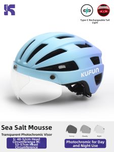 kufun | Child Bike Helmet with Goggles Ventilated
