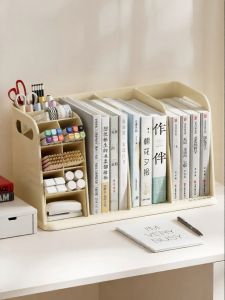 CHUMX | Desktop Organizer Shelf Large Capacity Bookstand
