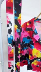 Set 3 ชิ้น เสื้อเชิ้ตครอป + สายผูก + กางเกงขายาว TT21547