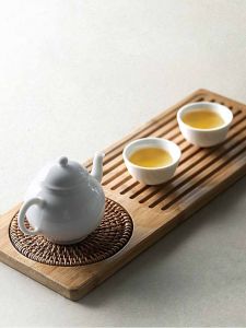 JOTO | Japanese Bamboo Tea Set with Tray Mat and Accessories