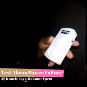 Power Failure Alarm Sensor Listrik Alarm Mati Padam PLN Putus Electric Emergency 120DB Volume Tinggi