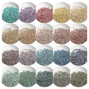 700 high-quality 2mm vintage Picasso glass beads handmade DIY bead bracelets necklaces rings accessory materials