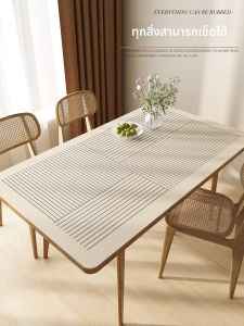 YINSHANG | Oil Water Heat Resistant Easy Clean Rectangular Tablecloth