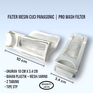 Filter Mesin Cuci Panasonic | Pro Wash Filter | 2 Tabung | 10 x 3.4 cm | STP