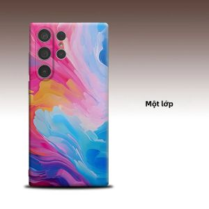 Ốp Lưng Samsung Galaxy S26/S25/S24 A56 A36 Thiết Kế Xoáy Màu Cầu Vồng Thời Trang Cao Cấp Hai Lớp Chống Trầy Xước Bảo Vệ Toàn Diện Ống Kính Có Nam Châm