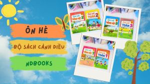 Sách - Bộ 2 cuốn Ôn Hè Toán + Tiếng Việt Lớp 1 - Biên soạn theo chương trình GDPT mới Cánh Diều - ndbooks