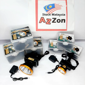 LED Headlamp Lithium Battery Rechargeable Headlight Hunting Head Light Outdoor Camping Fishing Light