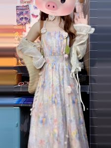 Summer Beach Vacation Unique Beautiful Waist-Cinching Floral Print Strapless Long Dress Womens Clothing Elegant Gown