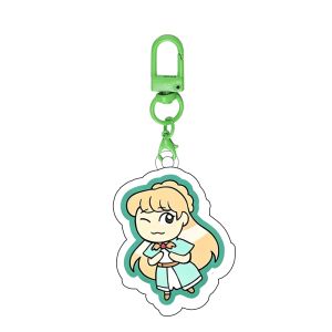 Bandai | for Fields of Mistria Game Peripheral Ryis Reina March Juniper Valen Acrylic Keychain Q Version Ornament Backpack Pendant Gift