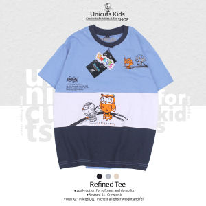 KAOS ANAK LAKI LAKI DAN PEREMPUAN BURUNG HANTU / BAJU ANAK OWL / PAKAIAN ANAK HEWAN BURUNG / KAOS ANAK 3 - 10 TAHUN GRADASI WARNA GREY