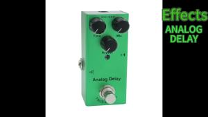 IRIN EF-10 Analog Delay Electric Guitar Effect Pedal Delayed Echo Effect True Bypass Pedal Adjustable Knob Guitar Accessories