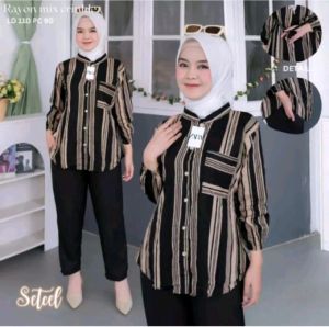 ZARA SET KATUN RAYON PREM CRINKLE AIRFLOW POLOS TERBARU LD 110 / ZARA SETELAN POLOS WANITA // ZARANE SET CRINKLE POLOS // ZARA SET CLARA SET JUMBO OVERSIZE FIT TO XL CRINKLE AIRFLOW // ONE SET TANGAN BALON CLARA // SETCEL CLARA // SETELAN POLOS PINGUIN //