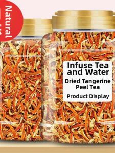 Aged and Processed Tangerine Peel Tea Ingredient