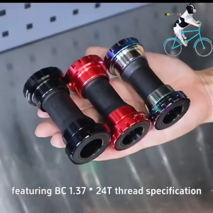 Trục Giữa Cốt Rỗng Xe Đạp BB MEROCA (BB Vặn) 24mm (HÀNG CHÍNH HÃNG)