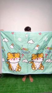 ผ้าห่มผ้าฝ้ายญี่ปุ่น ลายน่ารัก ขนาดใหญ่110คูณ150cm ของใช้เด็กอ่อน ที่นอนเด็ก ผ้าห่มเด็ก ชุดนอนเด็ก