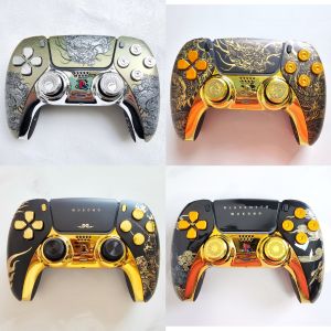 Sony PS5 Gamepad Shell Handle Modification Replacement Back Cover PS5 Controller Customized Exterior Case