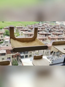 Cat Window Hammock Window Hanging Bed Cat Bed Hanging Hammock with Heavy Duty Suction Cups