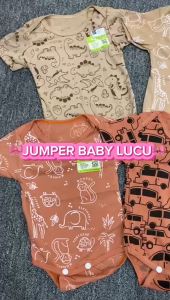 1 Pcs Jumpsuit Bayi Jumper Bayi Jumper Bayi Baru Lahir 0-6 Bulan BCS-700 Jumper Jumpsuit Jumsuit Setelan Set Baju Bayi Baby Perempuan Laki Laki Jumper Lengan Pendek