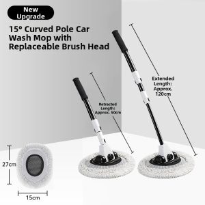 Non-Scratch Car Cleaning Tool Chenille Soft Bristle