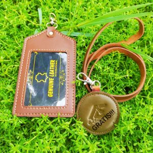 CARD HOLDER KULIT NINE TAG TALI PANJANG