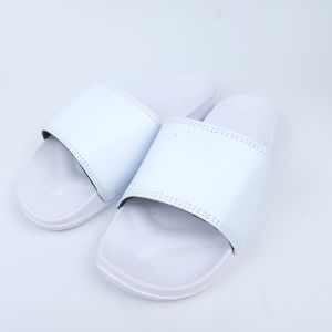 Hamz Polos Putih Sandal Slide Casual Pria dan Wanita
