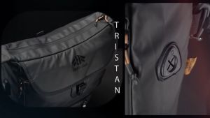 FOURTYFOUR TRISTAN - Tas Selempang Pria Waterproof Premium Casual - Tas Slingbag Pria Waterproof