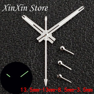 High Quality Multi-type VK63 6 Hands Green Luminous Seamaster Watch Needle for VK63 VK64 Movement Speedmaster series Watch Hands