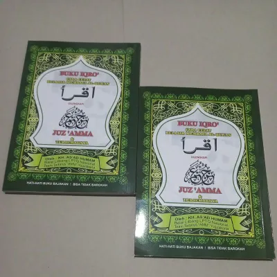 Buku IQRO Bendel Besar Plus Juz Amma dan Terjemah