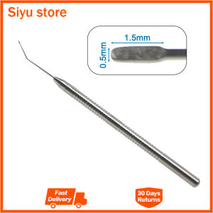 GREATLH Ophthalmic Polisher Sheet Type Eye Polishers 0.5mm Width Ophthalmic Instrument Stainless Steel