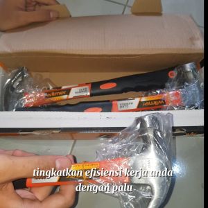 PALU KAMBING POLOS FIBER 12oz (0.35) WILMER 12pcs