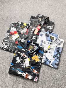 100 Ribu 4 Kemeja promo paket hemat kemeja Pria Motif Pantai Lengan Pendek kemeja distro terbaru