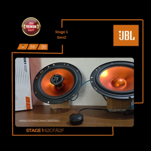 J B L Stage1 GEN2 Series Car Speaker with Tweeters - Black - 70 Watts Power Handling - 4 Ohms Impedance - 6.5 Inch Dome - Mounting Depth 57.7mm - Fast Shipping - Sale Discount Voucher Available