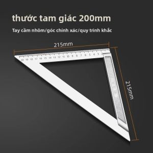 LECAN | Thước Vuông Đa Năng 90 Độ Inox