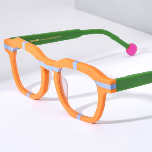 HEPIDEM Acetate Glasses Frame: Johnny Depp Style Eyewear for Men & Women