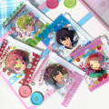 Original PuppyBread Zipper Bag Candy Holder Small Card Case Valley Beauty Bubbles Bag Cartoon Anime Themed Snack Pouch. 