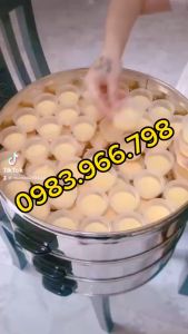 Nồi hấp 3 tầng gà ủ muối chạy điện size 47cm có hẹn giờ  cảnh báo
