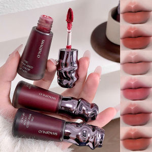 ลิปครีมเนื้อแมทกำมะหยี่ SHAQINUO สำหรับฤดูใบไม้ร่วงและฤดูหนาว ติดทนนาน สีสวย ไม่ทำให้ปากแห้ง