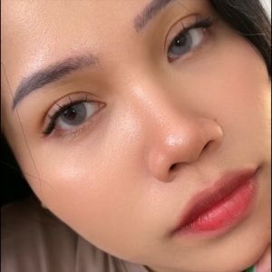 LILMOON Softlens Minus Normal Kualitas Jepang Soft Lens Moonlit Grey Color softlens minus (0 sd -8.50) Moonlit Grey Color Lensa minus/natural contact softlens/softlens warna/Lensa kontak